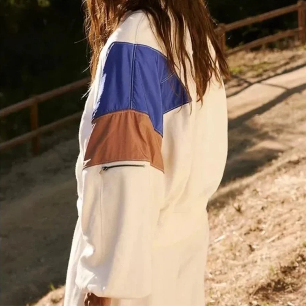 Free People Movement Hot Track Varsity Jacket - Picture 3 of 10